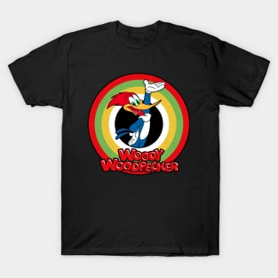 Woody Woodpecker Circle Style T-Shirt